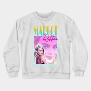 Margot Robbie Retro Design Crewneck Sweatshirt